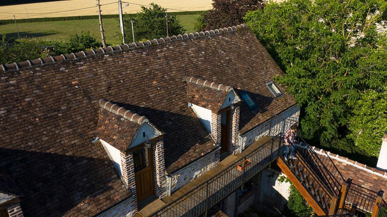 La Grange Des Blins Jouy (Yonne) Exterior foto